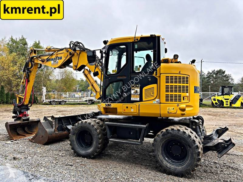 Escavadora Komatsu PW 118 MR-8 KOPARKA KOŁOWA...