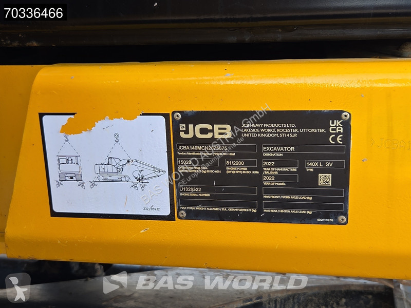 Graafmachine JCB 140X L SV