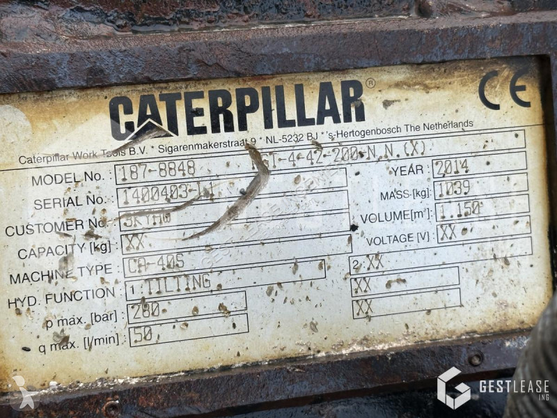 Skovl Caterpillar ! GRADE CONTROL ! 2D