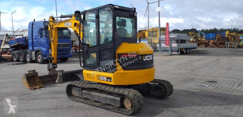 Excavator  Minikoparka gąsienicowa JCB 55Z-1 T3