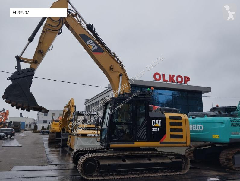 Excavator Caterpillar Z SYSTEMEM 3D LEICA