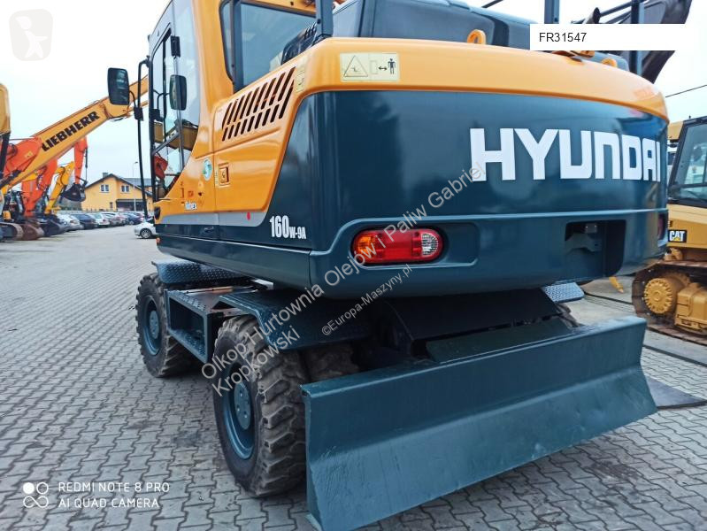 Excavadora Hyundai R160W-9A /Tylko sprzedaż