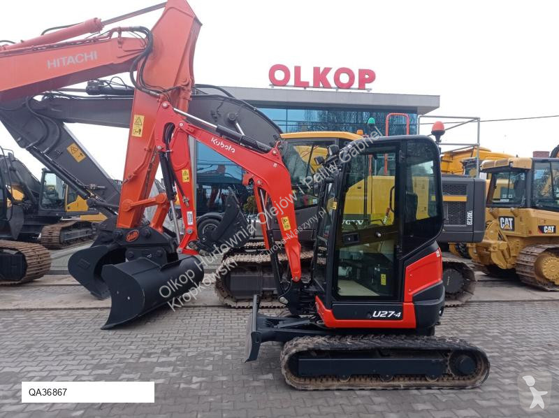 Excavator Kubota U27-4  /Tylko Sprzedaż