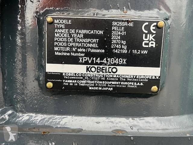 Graafmachine Kobelco SK25SR-6E