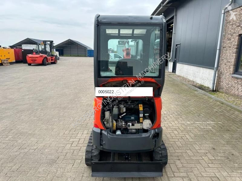 Escavadora Kubota KX019-4 Mini Graver Rups...