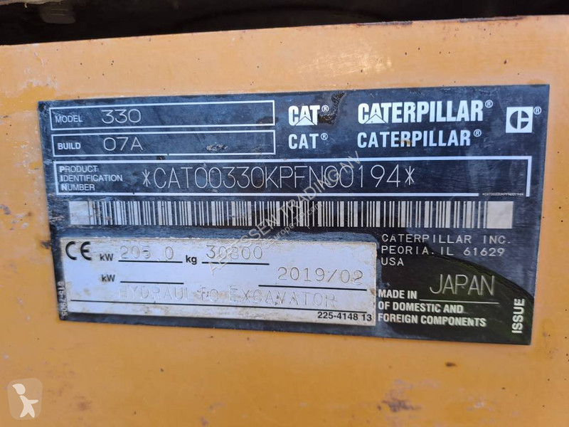Graafmachine Caterpillar NG