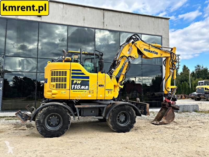 Graafmachine Komatsu PW 118 MR-11 KOPARKA...