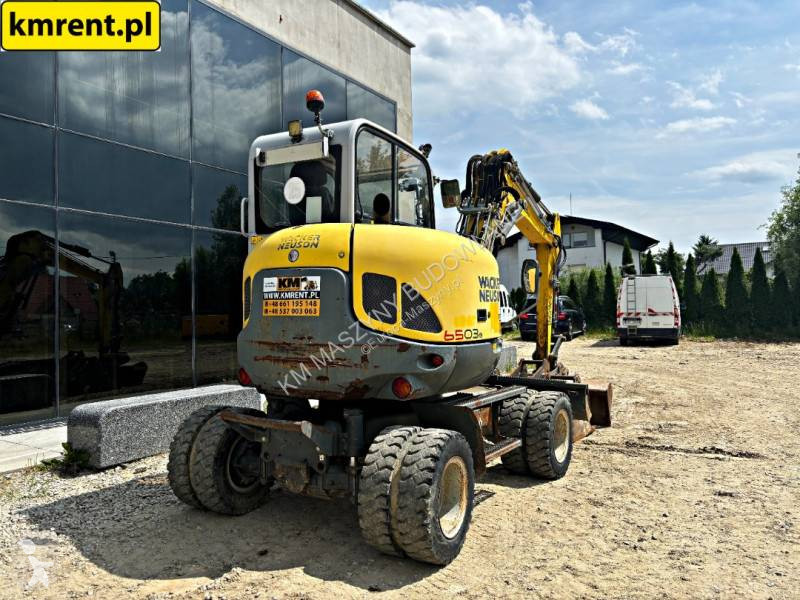 Escavadora Wacker Neuson 6503 -2 KOPARKA KOŁOWA...