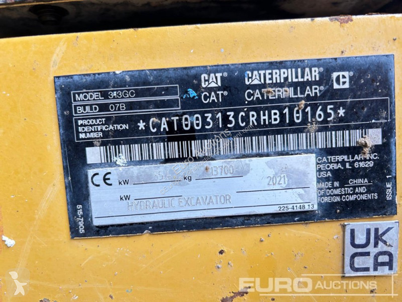 Escavatore Caterpillar 313GC