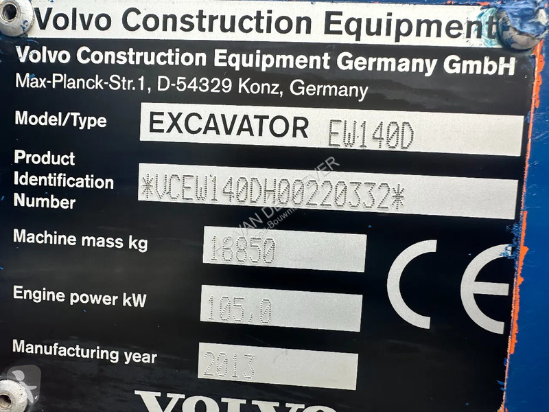 Excavadora Volvo