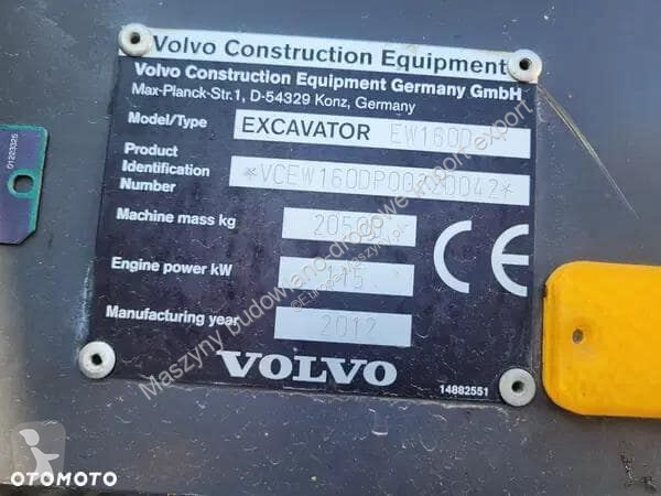 Excavator Volvo 160D