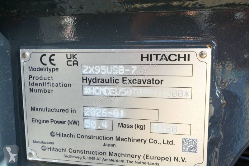 Rýpadlo Hitachi ZX 95 USB-7 VA