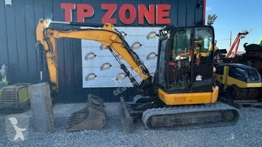 جرافة JCB 55z-1 powertilt à 25 900 € ht
