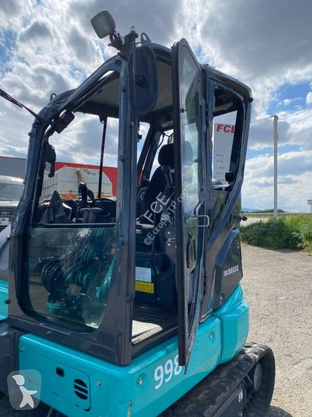 Rýpadlo Kobelco SK58/SRX-7 1er Main endommagée