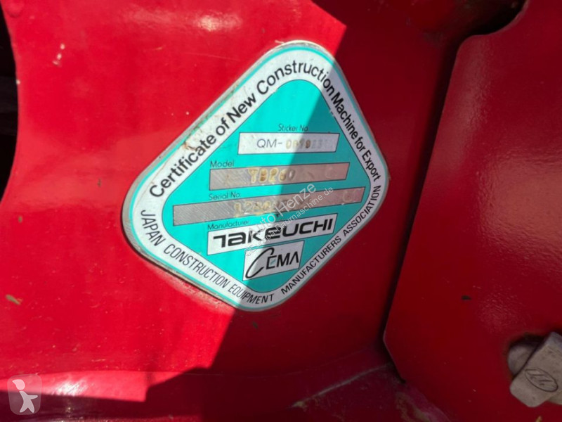 Koparka Takeuchi TB 260 Minibagger...