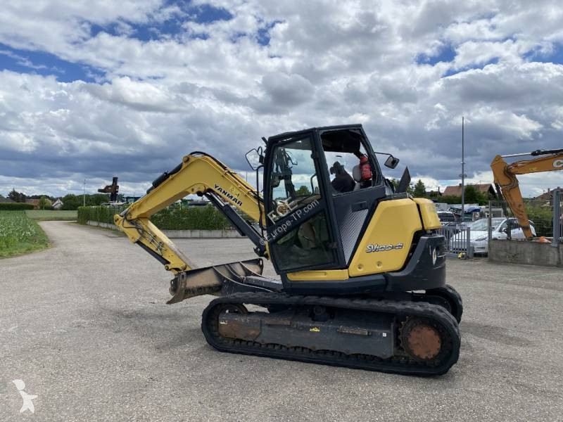 جرافة Yanmar SV 100-2A -1er Main endommagée