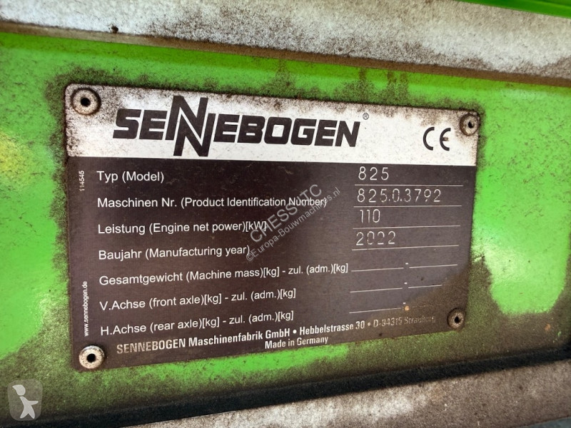 Rýpadlo Sennebogen E - 830 - 825E - 825 Electric