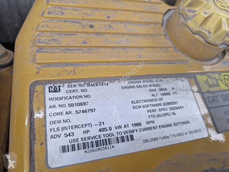 جرافة Caterpillar 395