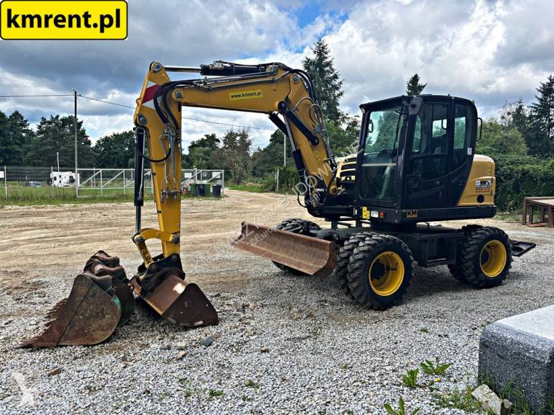 جرافة Yanmar B95W KOPARKA KOŁOWA 2020R. MTH:...