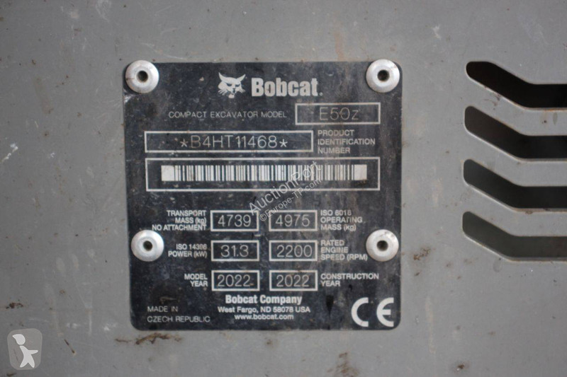 Excavadora Bobcat Z