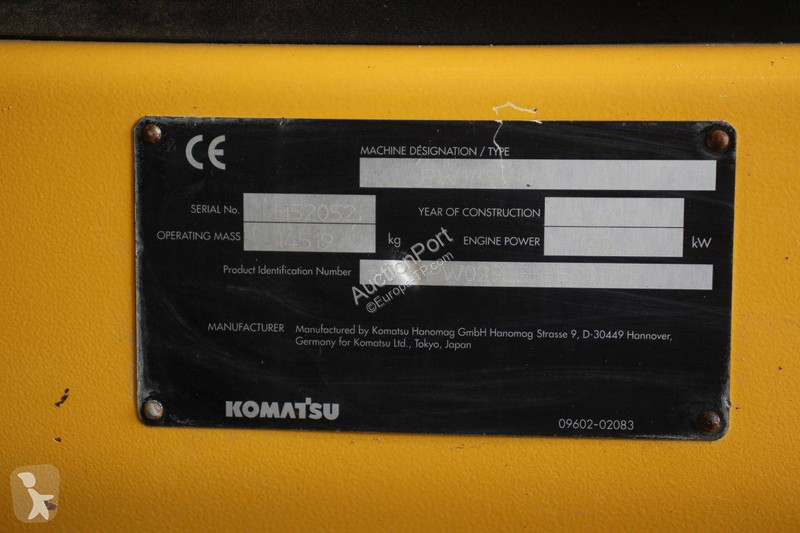 Excavadora Komatsu PW148