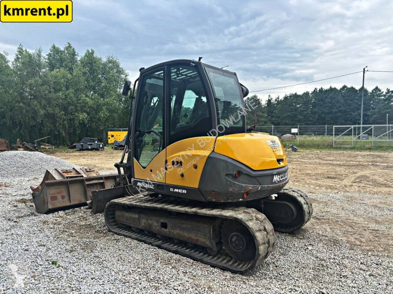 Skovel Mecalac 8 MCR MINI-KOPARKA 2010R |...