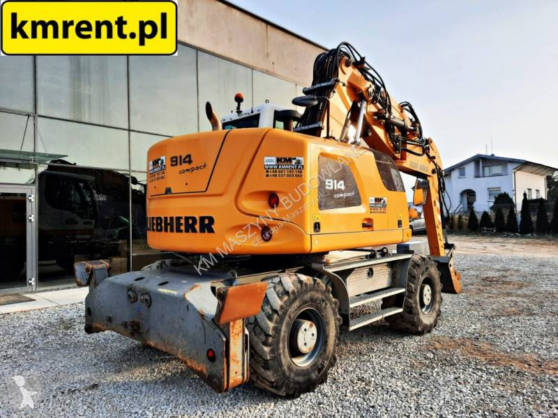 Pelle Liebherr A914 COMPACT KOPARKA KOŁOWA. 2014R