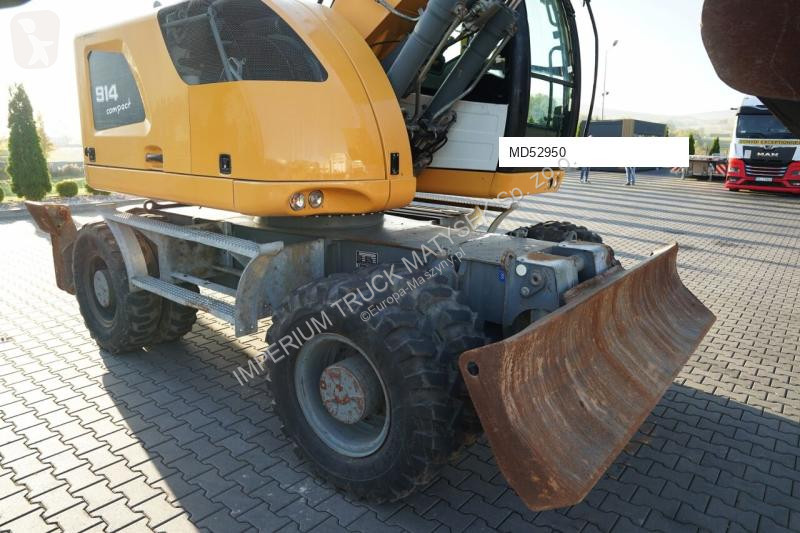 جرافة Liebherr A 914 COMPACT / KOPARKA KOŁOWA /...