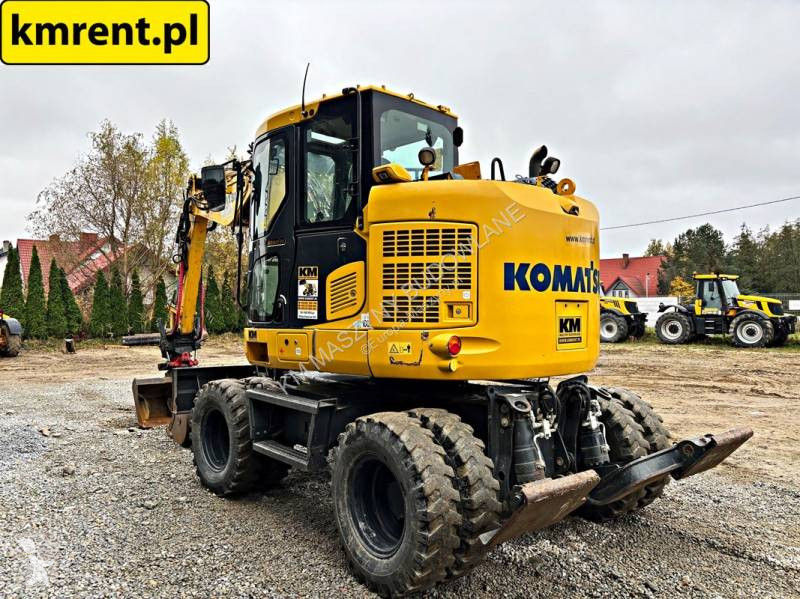 Escavadora Komatsu PW 118 MR-8 KOPARKA KOŁOWA...