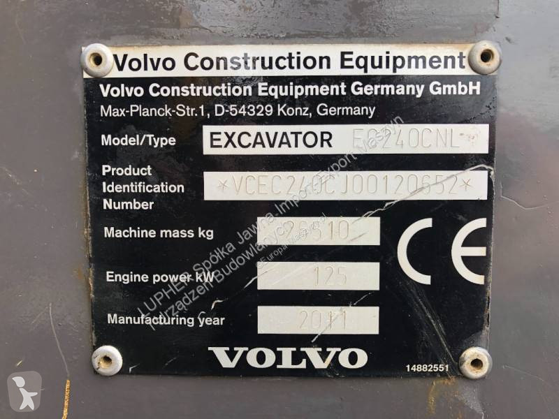 Excavator Volvo