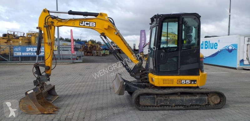 Excavator  Minikoparka gąsienicowa JCB 55Z-1 T3