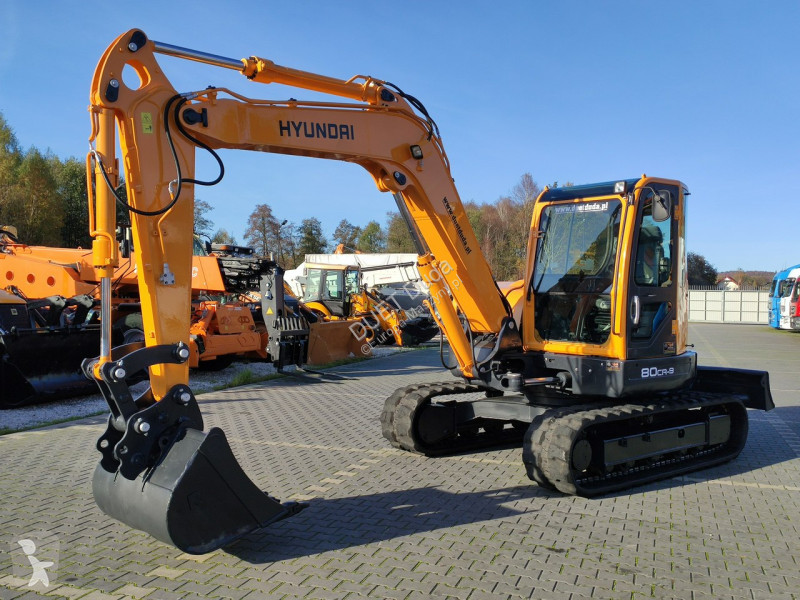 Excavadora Hyundai ROBEX 80CR-9 2013r 8,3 tony