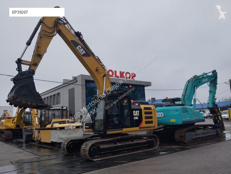 Excavator Caterpillar Z SYSTEMEM 3D LEICA