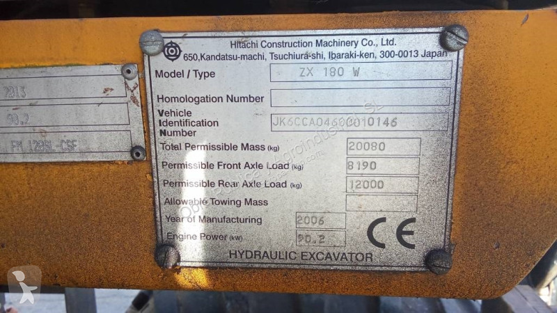 Escavatore Hitachi