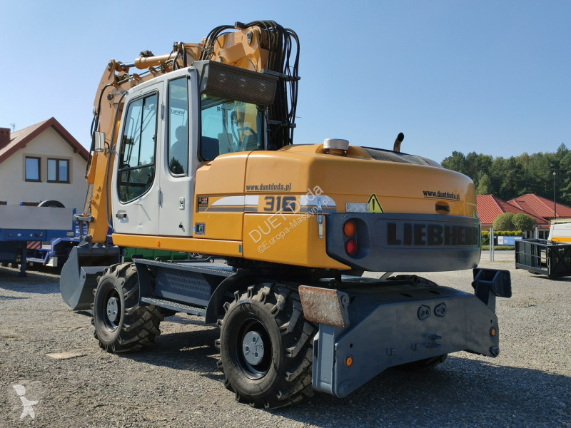 Excavator Liebherr Maszyna po Pełnym...