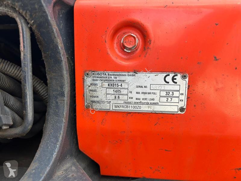 Escavatore Kubota 015-4 Series KX