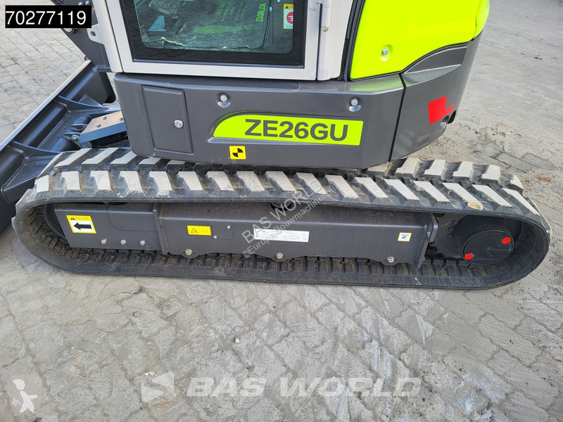 Escavadora Zoomlion ZE26 GU A/C - CE CERTIFIED
