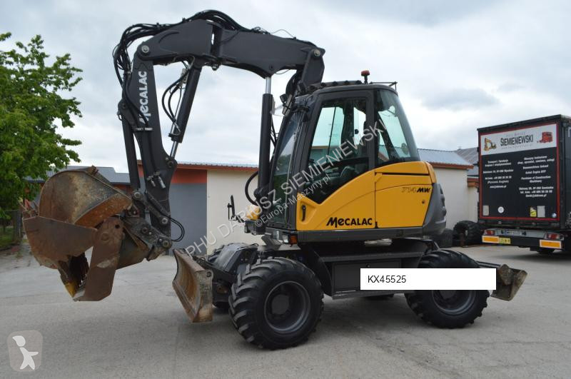 Excavator Mecalac E