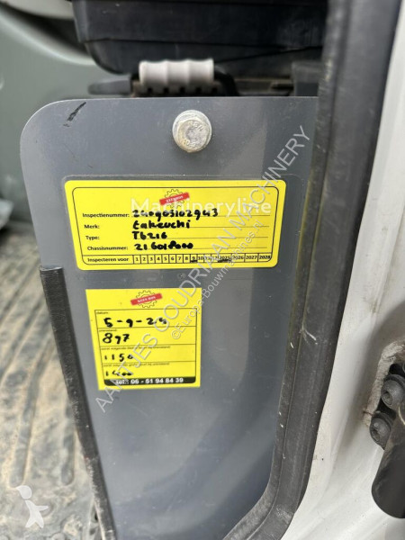 Escavatore Takeuchi TB216 - Gebruikt