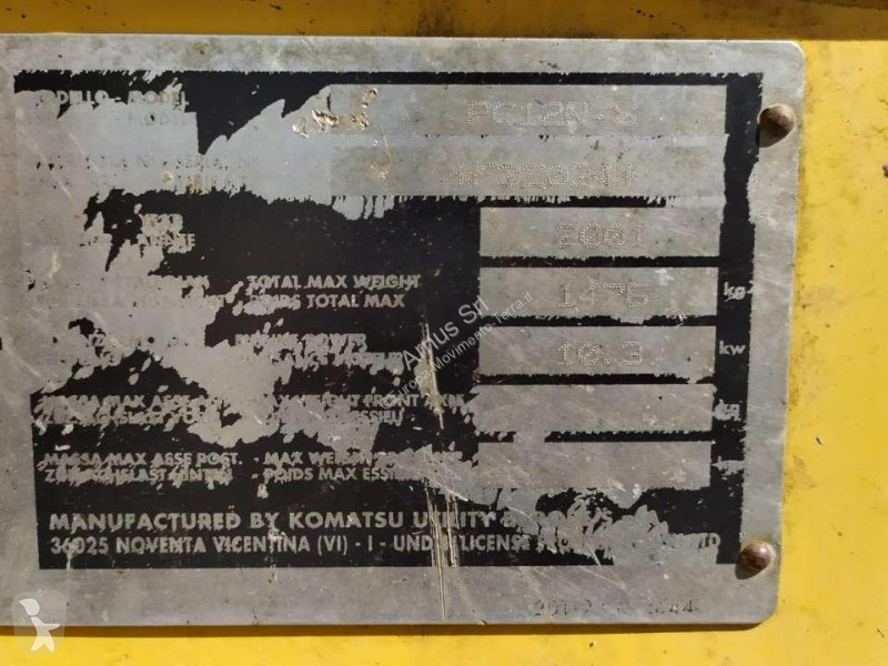 Escavatore Komatsu PC12