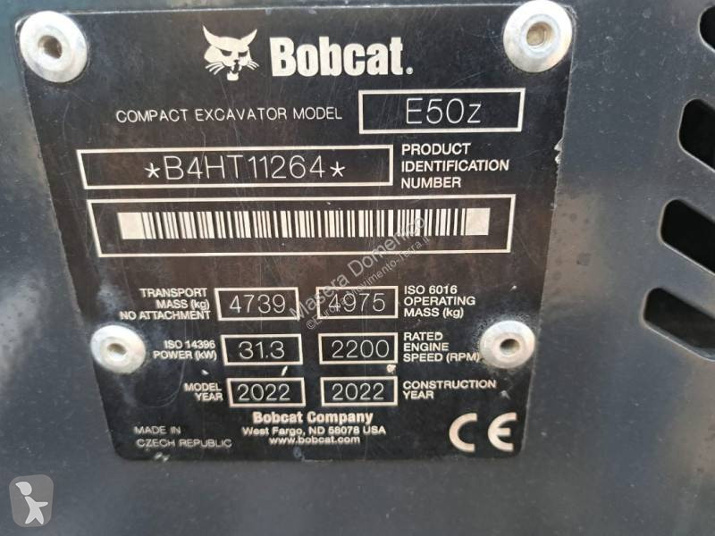 Escavadora Bobcat E50Z