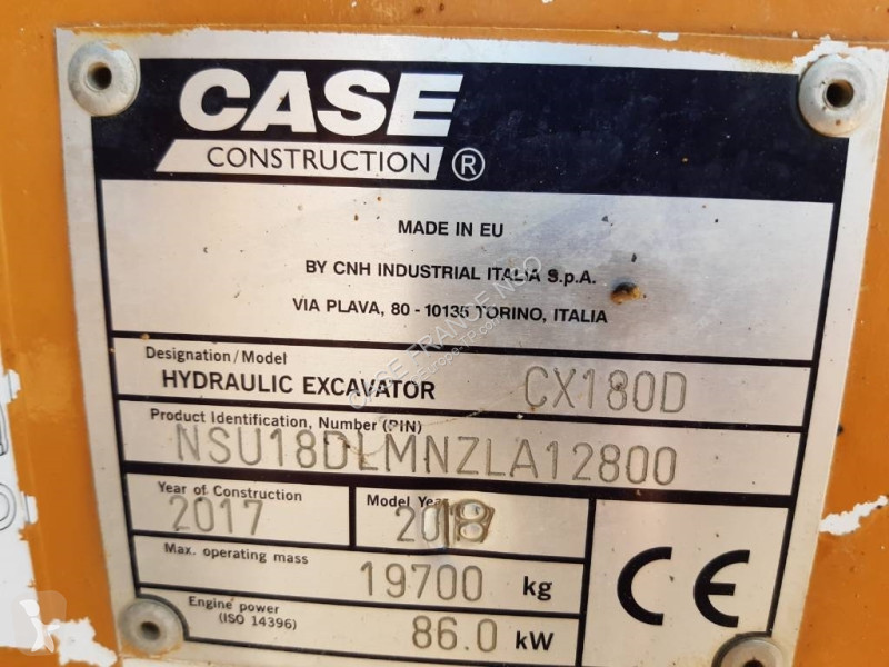 Excavadora Case D