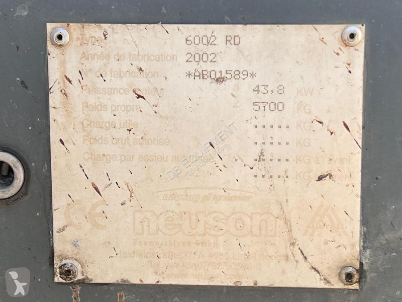 Escavadora Neuson  6002 RD Mini pelle 6T (NET...