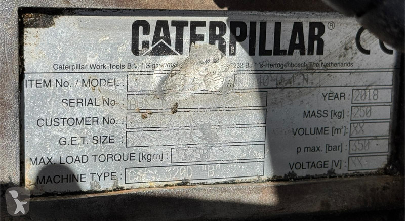 Excavator Caterpillar