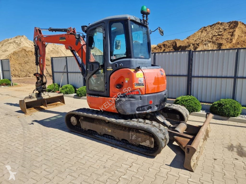 Escavadora Kubota U48-4 * 2018r. * 3x buckets *