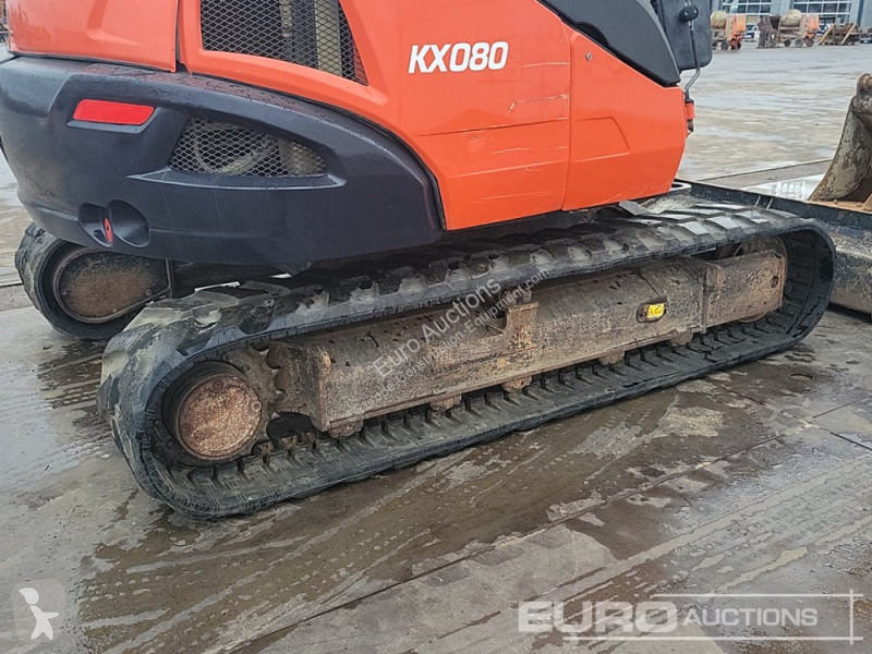 Escavadora Kubota KX080-4A