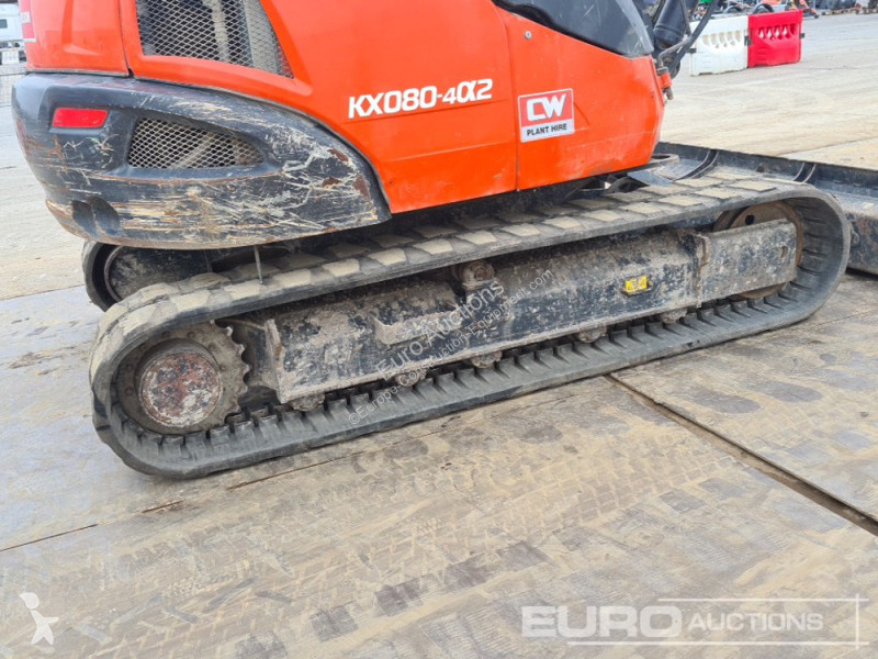Escavadora Kubota KX080-4A2