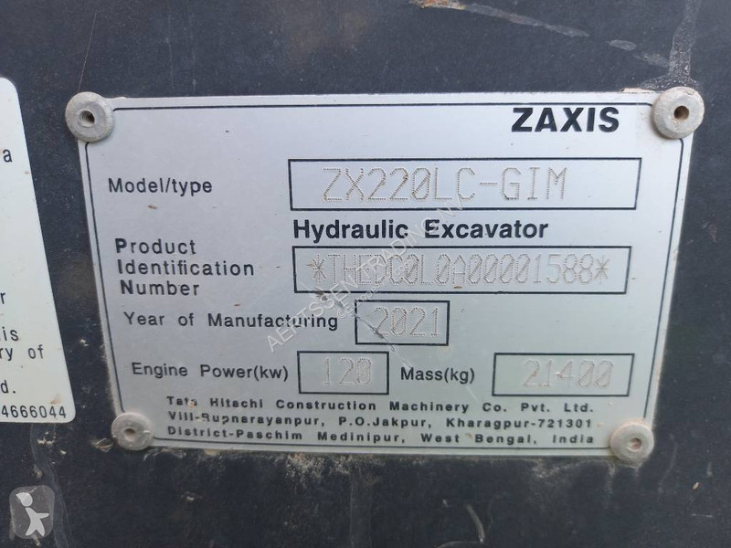 Graafmachine Hitachi ZX220LC (Abu Dhabi)