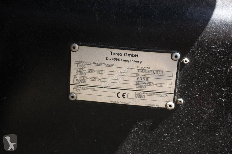 Excavator Terex