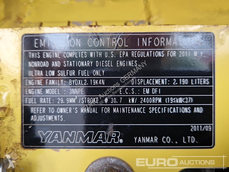 Excavator Yanmar ViO55-5B